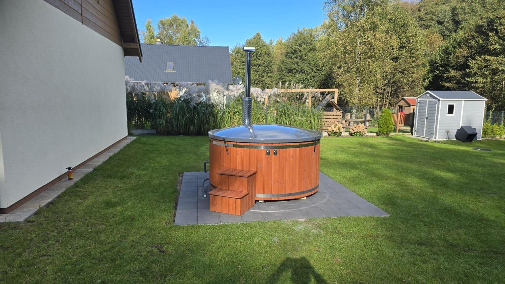 Domek Lipowy Balia-Jacuzzi Sasino Exterior foto